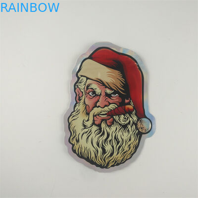 Сумки мешка молнии конопли Gummies веселые умирают отрезанная форма 7g