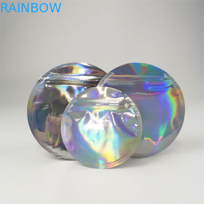 Подгонянный печать съестного круга сформировала пластиковые мешки упаковывая 3.5g 7g