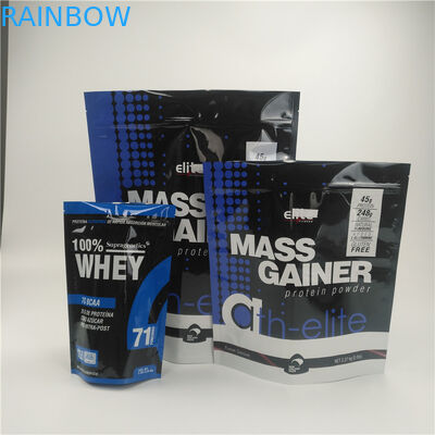 Мешки конопли пластиковые упаковывая еду стоят вверх сумка молнии