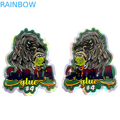 Изготовленный на заказ напечатанный замок Mylar застежка-молнии кладет жару в мешки - молния закуски Gummies уплотнения кладет алюминиевую фольгу в мешки