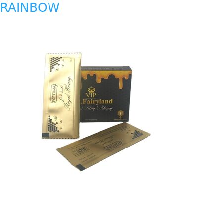 Пчела превращает в желе травяные мешки пластмассы меда упаковывая 100% естественное