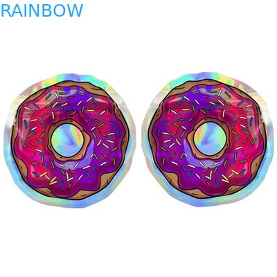 Сумки 3.5G округлой формы семян цветка полиэтиленовых пакетов Mylar Edibles доказательства запаха голографические