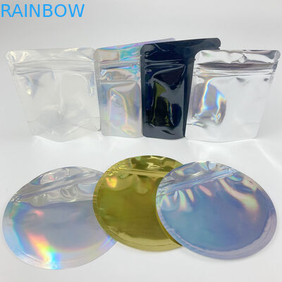 Стойка формы 4 x 6 Mylar изготовленная на заказ вверх по мешку с Childproof молнией