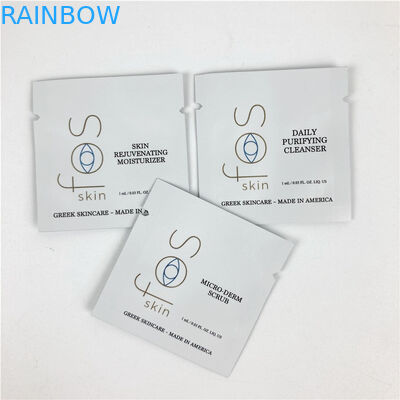 Мини мешок Kraft бумажный косметический упаковывая с саше таблетки чая кофе фольги молнии пустым