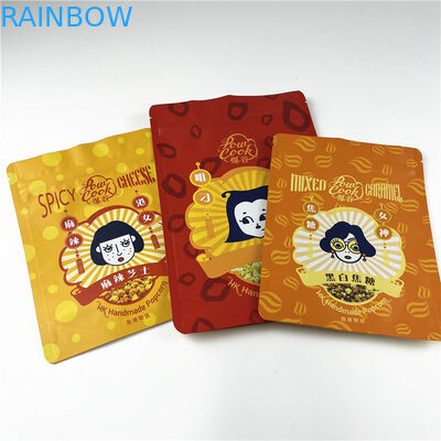 Напечатанный Ziplock Mylar попкорна Адвокатуры протеина закуски кладет пластиковый пакет в мешки 250g еды