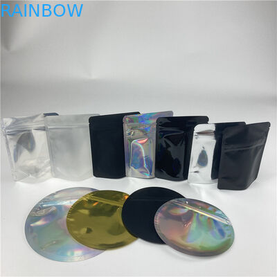 Пластиковая стойка круга вверх по отрезку плашки Runtz Edibles мешка молнии сформировала сумку 3.5g Mylar