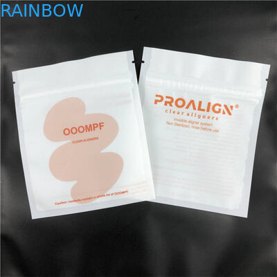 Плоская таможня напечатала пластиковые мешки упаковывая для Aligner зубов