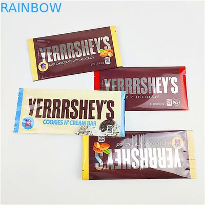 Изготовленная на заказ напечатанная сумка закуски Mylar Edibles упаковывая для шоколадного батончика 400mg