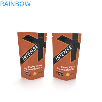 Подгонянное CBD кладет стойку в мешки вверх по пакету еды Baggies алюминиевой фольги Doypack штейновому