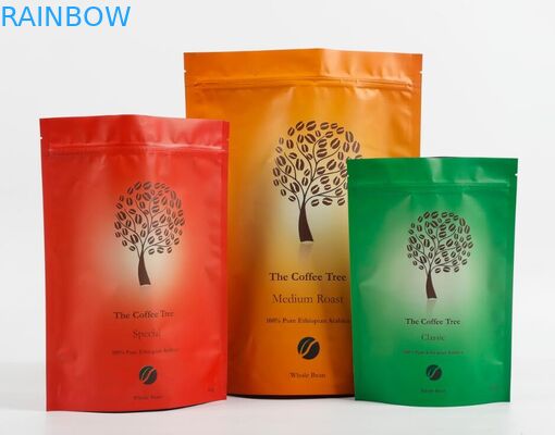 Мягкое прикосновение стоит вверх сумка пеньки сумки закуски печенья Doypack упаковывая с молнией