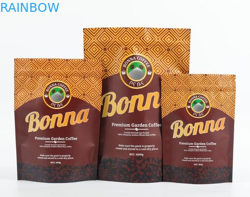 Мягкое прикосновение стоит вверх сумка пеньки сумки закуски печенья Doypack упаковывая с молнией