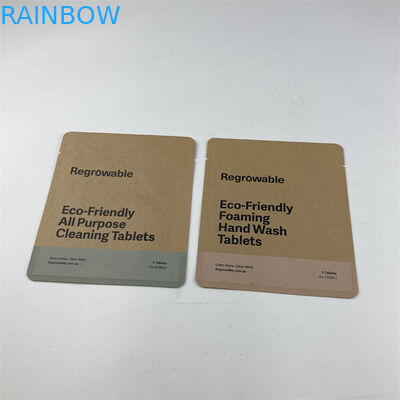 Цифров печатая качество еды Eco Compostable бумажного мешка дружелюбное для конфеты закуски