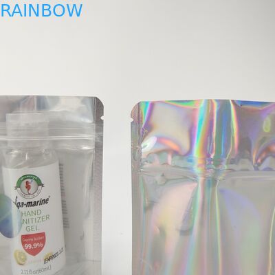 Resealable Childproof Ziplock упаковка кладет ясную переднюю заднюю часть в мешки фольги съестную для еды