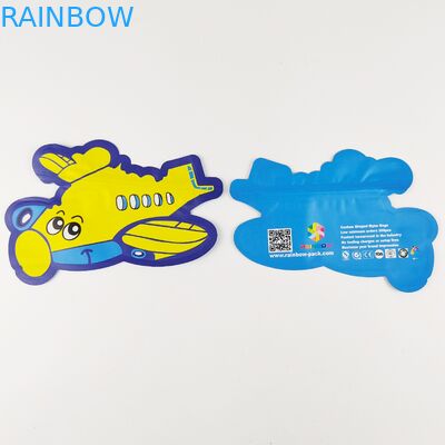 Особенный форменный изготовленный на заказ напечатанный Mylar кладет мешок в мешки отрезанный плашкой незаконный с молнией