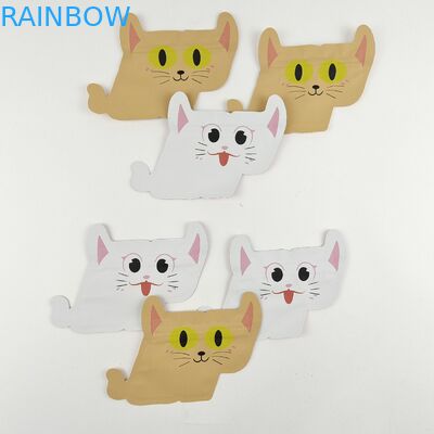 Особенный форменный изготовленный на заказ напечатанный Mylar кладет мешок в мешки отрезанный плашкой незаконный с молнией