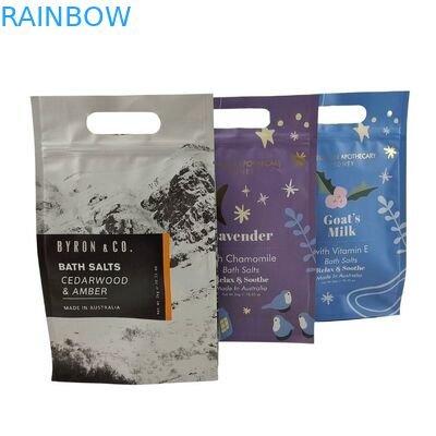 Нестандартная конструкция стоит вверх тело мешка молнии Scrub упаковывая сумки Mylar алюминиевой фольги