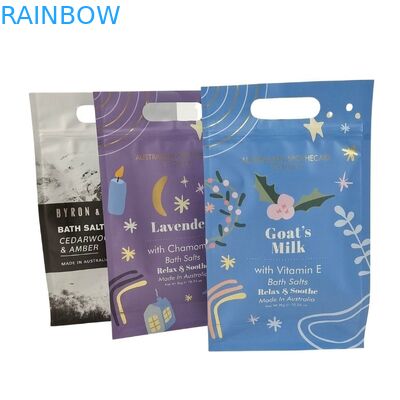 Нестандартная конструкция стоит вверх тело мешка молнии Scrub упаковывая сумки Mylar алюминиевой фольги