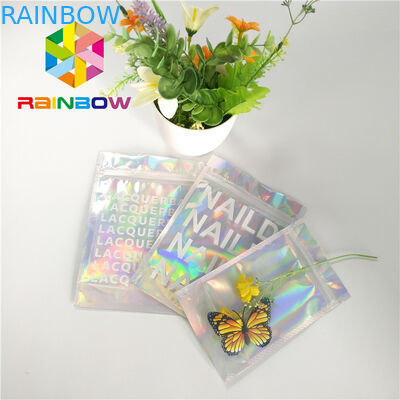 Swimwear мягкого прикосновения сумки водоустойчивого пластикового бикини упаковывая повторно использует сумки замка застежка-молнии