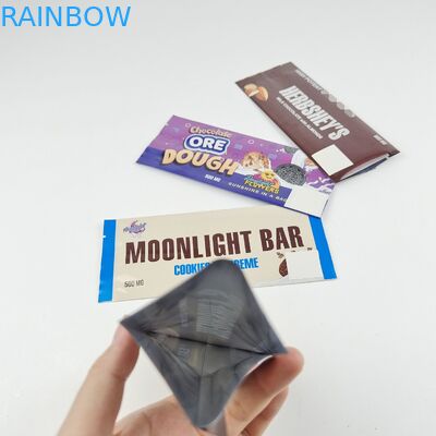 Изготовленный на заказ напечатанный Mylar застегивает на молнию сумки шоколада сумок упаковывая влагостойкие