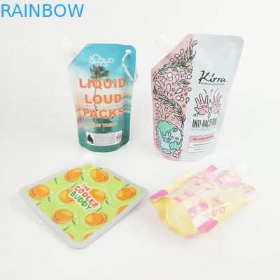 Стойка жидкости изготовленного на заказ мешка Spout шампуня упаковывая Spouted косметикой вверх по мешкам