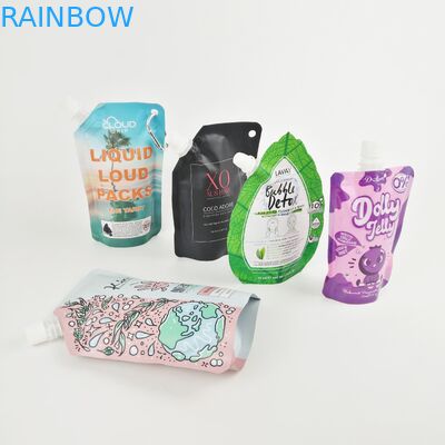 Мешок жидкостное Doypack Spout эластичного пластика для томатного соуса/косметики