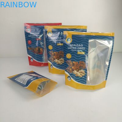 Стойте вверх фольга Ziplock хранение еды Mylar кладет влагостойкое доказательство в мешки запаха для закуски