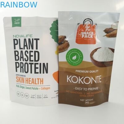 съестная сумка Майлар упаковки еды 3.5г стоит вверх мешки с окном молнии