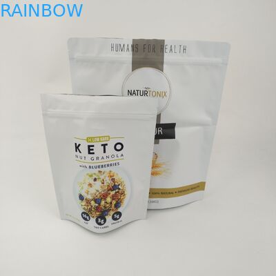 съестная сумка Майлар упаковки еды 3.5г стоит вверх мешки с окном молнии