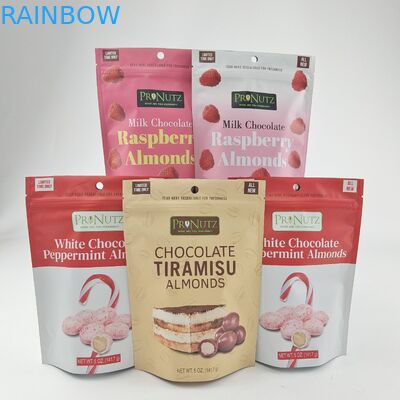 съестная сумка Майлар упаковки еды 3.5г стоит вверх мешки с окном молнии