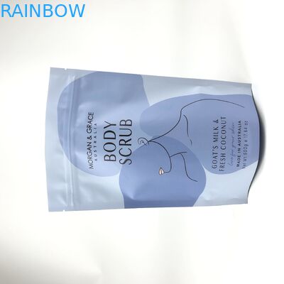 Застежка-молния Майлар стоит вверх печатание Гравнре мешков для соли для принятия ванны Скраб тела