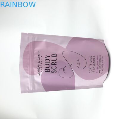 Застежка-молния Майлар стоит вверх печатание Гравнре мешков для соли для принятия ванны Скраб тела