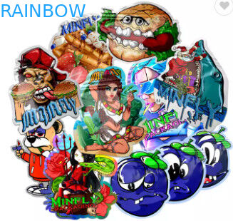 Форма печенья сумки 3.5г упаковки еды мягкого прикосновения съестная особенная умирает сумки Майлар отрезка