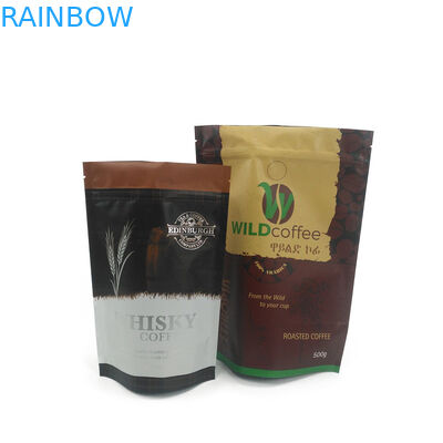 Доказательство запаха сумки чая кофе упаковывая белое замороженное Ziplock с вашим логотипом