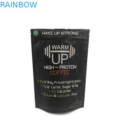 Доказательство запаха сумки чая кофе упаковывая белое замороженное Ziplock с вашим логотипом