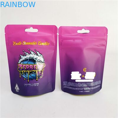 Ладан пластиковой фольги травяной упаковывая цветок конопли мешка стойки сумки Mylar вверх