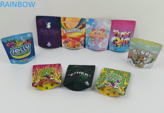 Сумка 420 цифров марихуаны засорителя CBD упаковывая печатая плашку Doypack отрезала травяной ладан