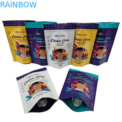 Стойте вверх печенье конфеты мешка Mylar молнии полиэтиленового пакета легкой закускы упаковывая