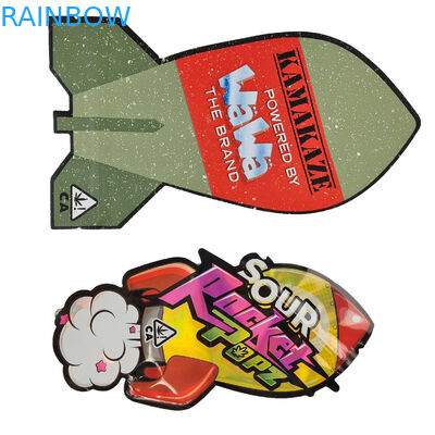 3.5g загерметизировало доказательство Mylar запаха кладет напечатанный таможней уникальный особенный сформированный солдат нерегулярной армии в мешки отрезка плашки