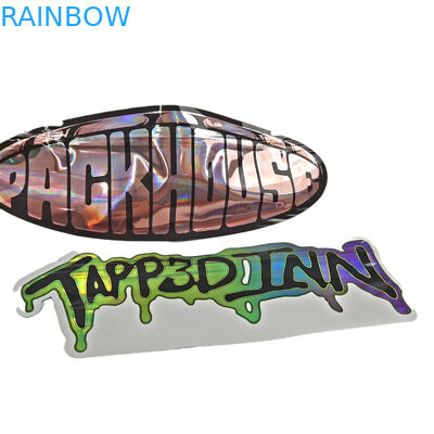 Изготовленная на заказ закуска застежки-молнии 3.5г особой формы для детей упаковывая нерегулярную высечки Mylar Bag
