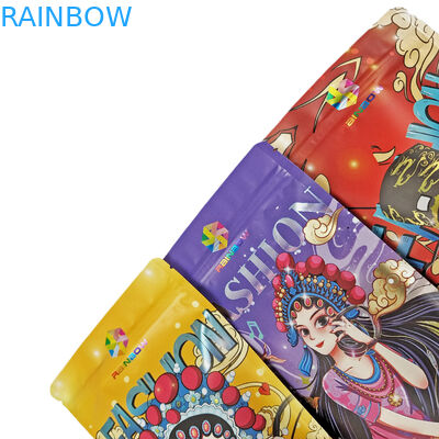 Пищевая упаковка Изготовленная на заказ матовая алюминиевая фольга Съедобная майларовая закуска Сумки с застежкой-молнией