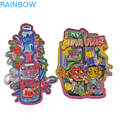 формы мягкого прикосновения доказательства ребенка 3.5g 7g 14g сумка Mylar отрезка плашки штейновой особенной упаковывая