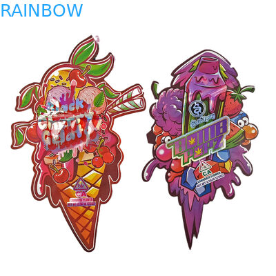 Закуска Mylar мягкого прикосновения штейновая кладет упаковывая незаконные сформированные сумки в мешки отрезка плашки 3.5g 7g 14g 28g