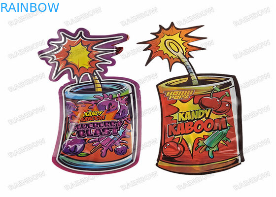 Изготовленный на заказ экстренныйый выпуск форменная съестная плашка доказательства запаха отрезала Ziplock 3,5 Mylar кладет в мешки для конфеты