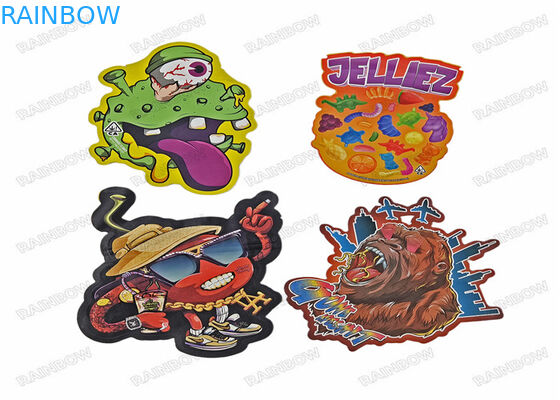 Плашка отрезала еду незаконной сумки закуски 3.5g особенную форменную пластиковый Ziplock упаковывая Mylar кладет в мешки