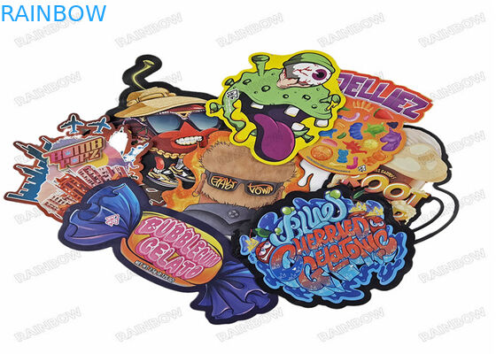 Съестные сумки Mylar умирают отрезанный pecial форменный пластиковый мешок с Ziplock сумками печенья конфеты 3.5g