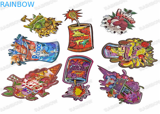 Съестные сумки Mylar умирают отрезанный pecial форменный пластиковый мешок с Ziplock сумками печенья конфеты 3.5g