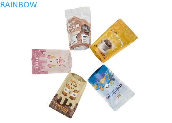 Изготовленная на заказ стойка вверх по сумке алюминиевой фольги доказательства запаха сумки кофе Ziplock