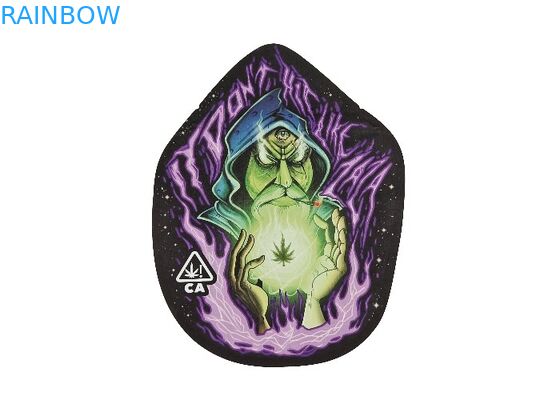 Замок застежка-молнии мягкого прикосновения пластиковый 3.5g Mylar кладет печатание в мешки цифров экстренныйого выпуска форменное