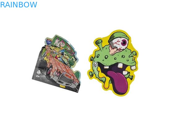 Мешок Mylar замка застежка-молнии печати изготовленного на заказ пятна логотипа УЛЬТРАФИОЛЕТОВЫЙ умирает жара собственной личности сумки отрезка - уплотнение для упаковки еды