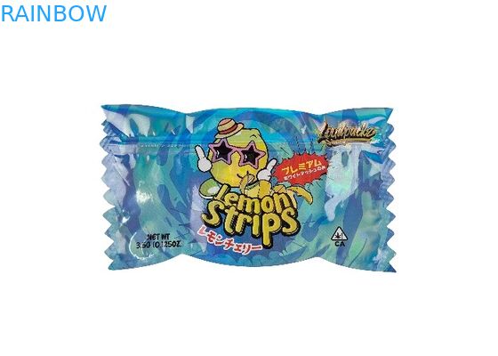 Изготовленный на заказ напечатанный Ziplock Mylar доказательства запаха 3.5g 0.125oz кладет особенной неправильную форму в мешки отрезанную плашкой